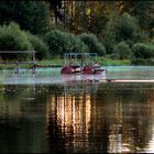 Früher Abend am See