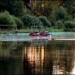 Früher Abend am See