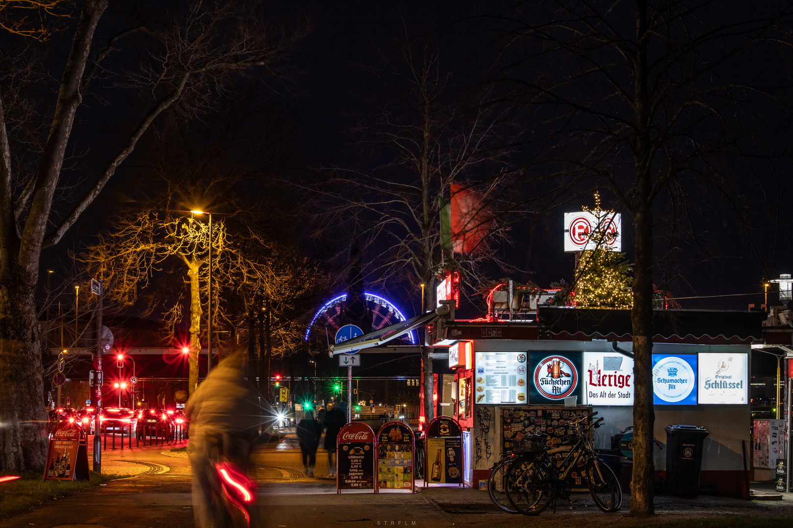 früher Abend in Düsseldorf