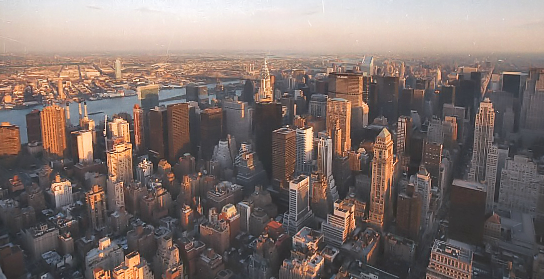 Früher Abend in Manhattan