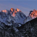 Früher Abend über der Cadini-Gruppe - Dolomiten