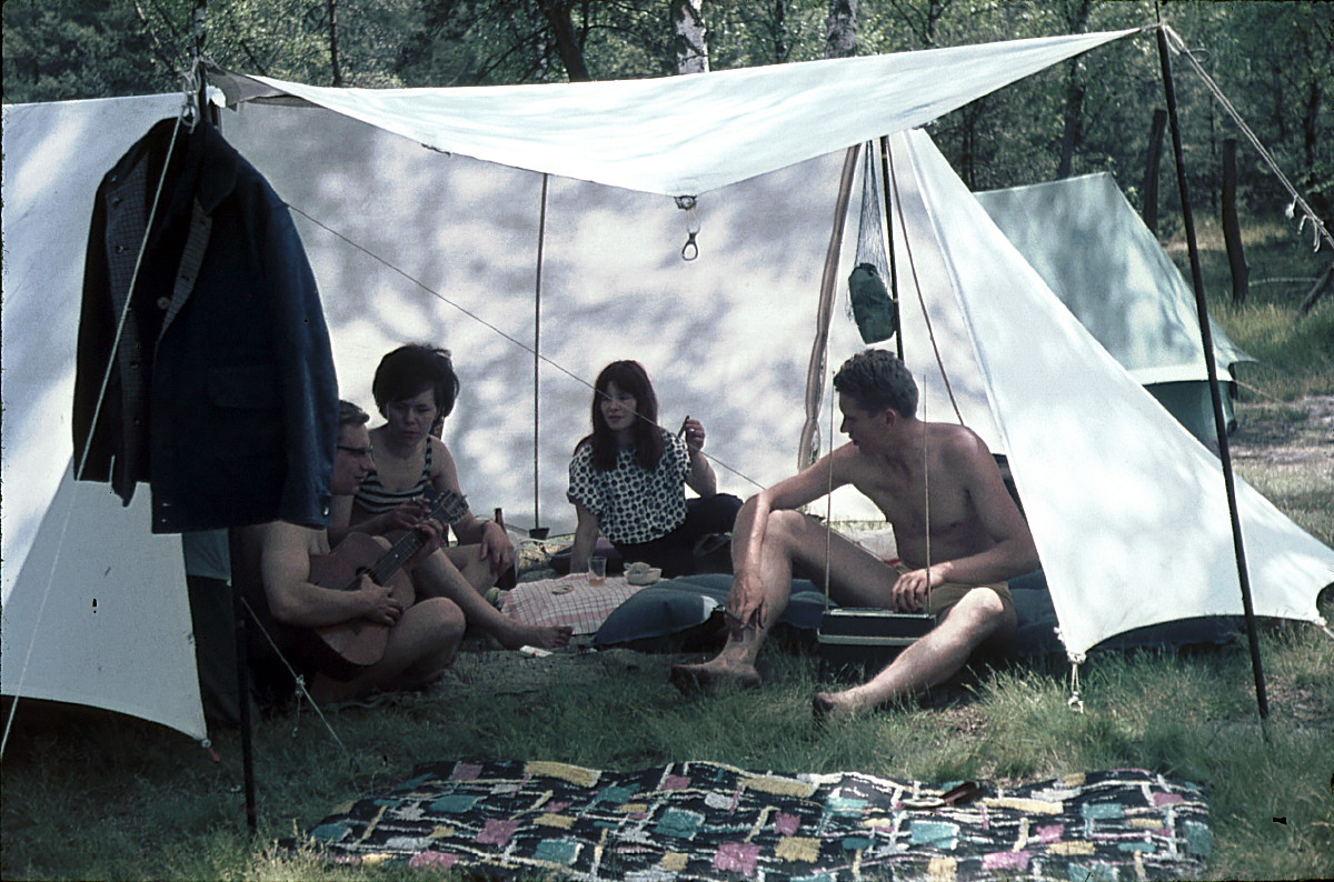 Früher bedeutete Camping noch "Erde riechen!"