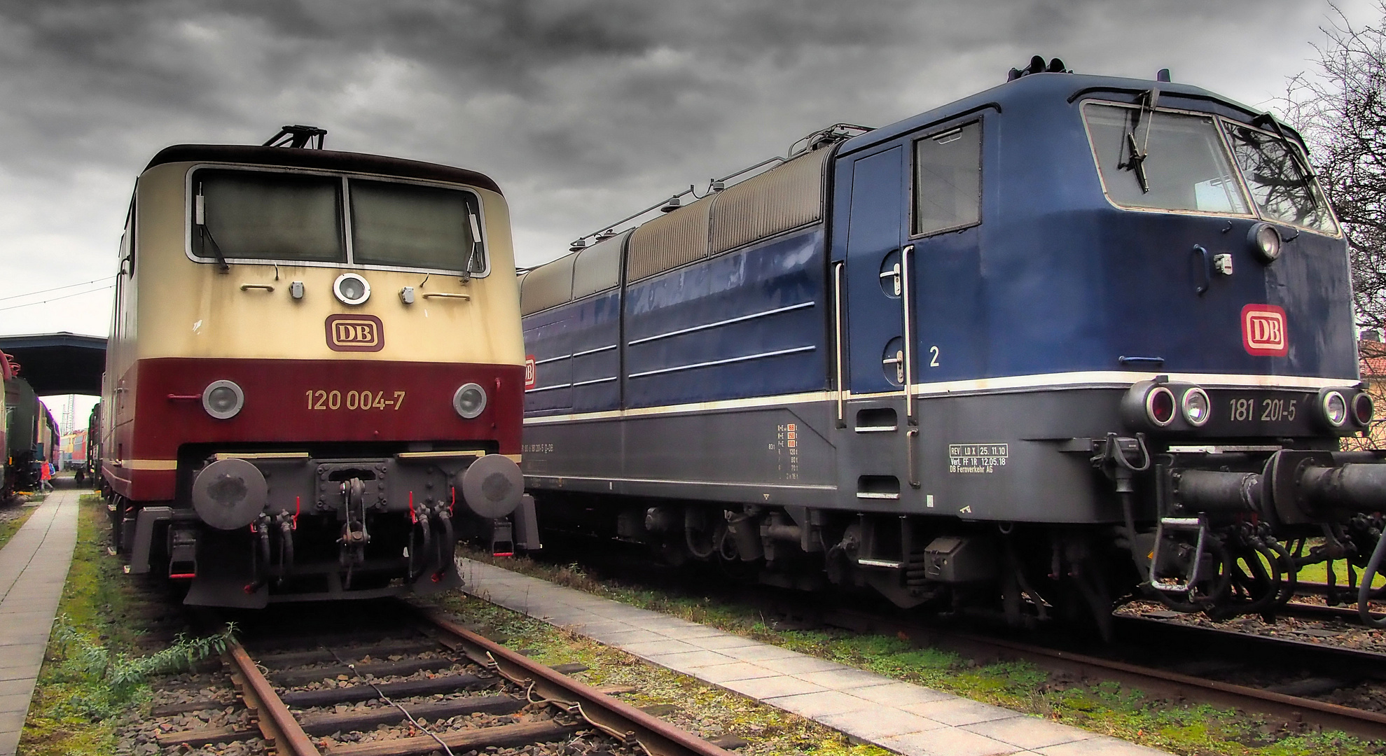 Früher fuhr ja die Bahn bei jedem Wetter.. 