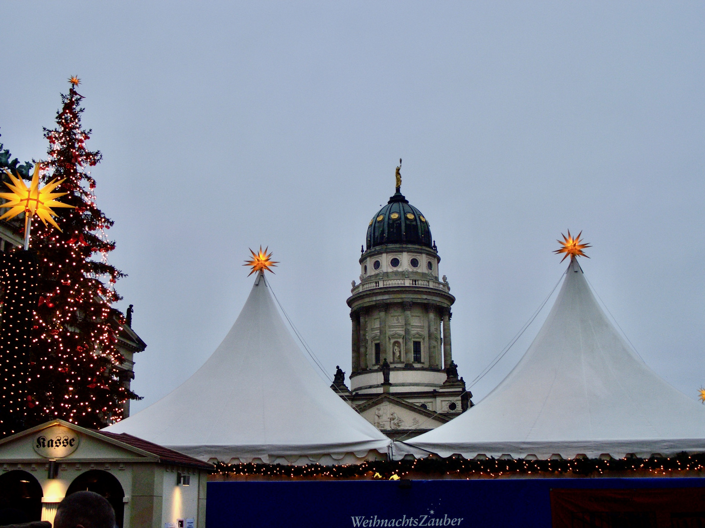 Früher gab es noch Weihnachtsmärkte...