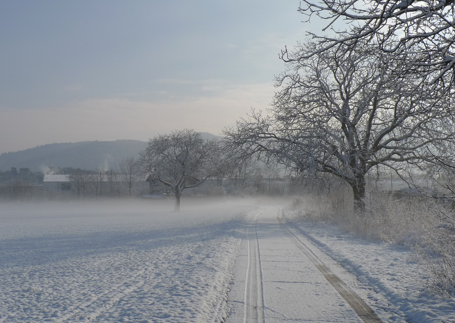 Früher hat´s noch geschneit.