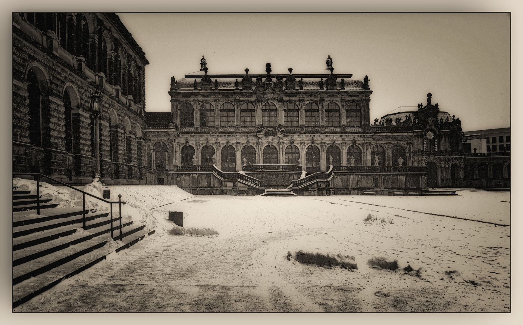 Früher in ....... Dresden Zwinger 