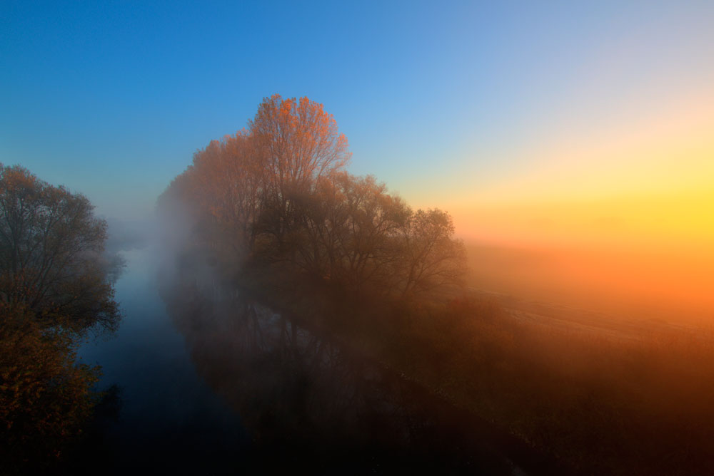 Früher Morgen am Niederrhein