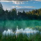 Früher Morgen am See