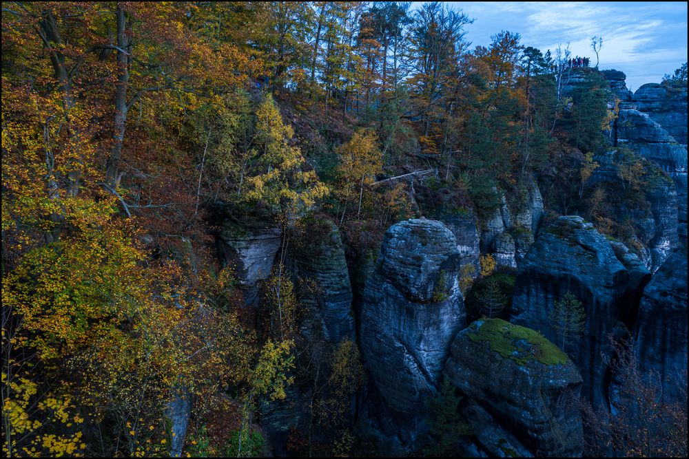 Früher Morgen an der Bastei