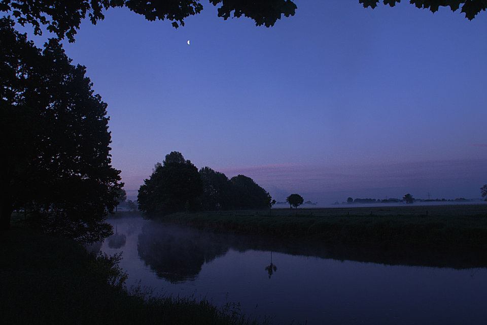 Früher Morgen an der Rur