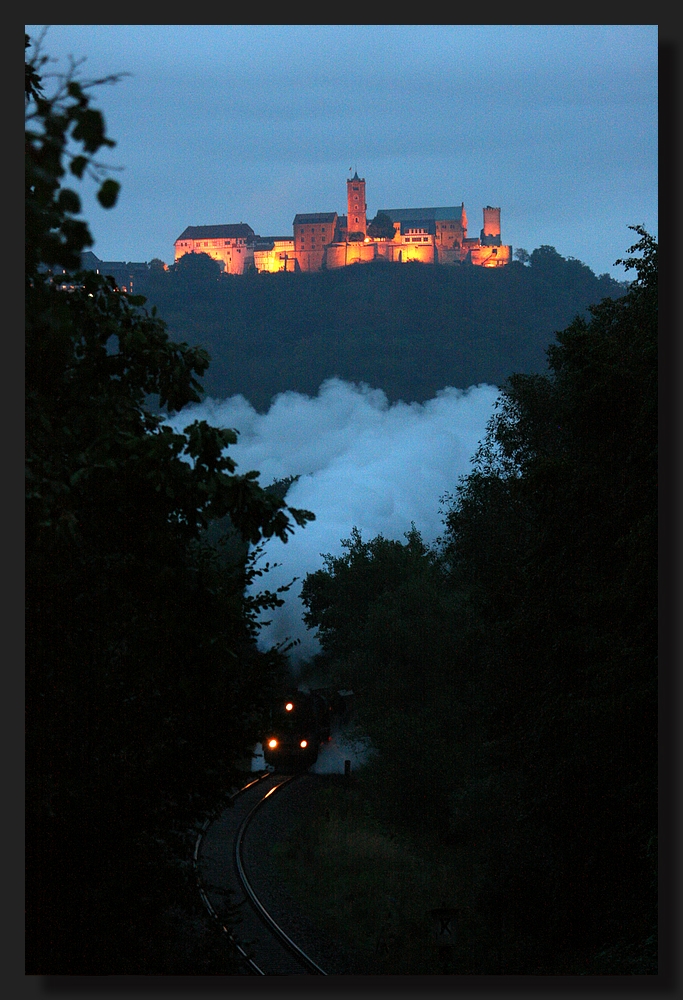 Früher Morgen an der Wartburg