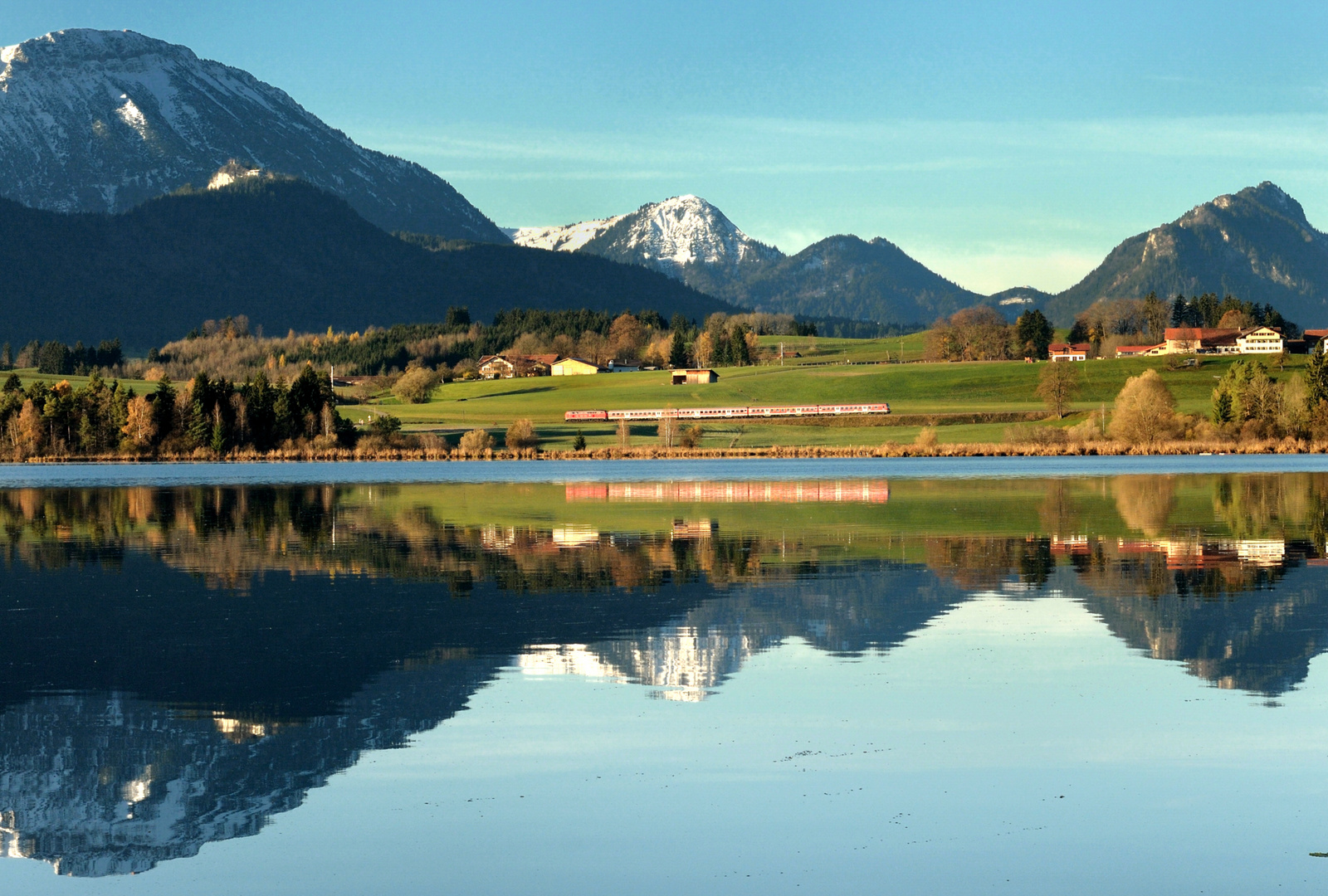 Früher Morgen im Allgäu