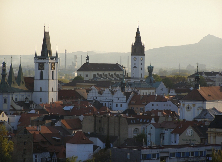 Früher Morgen über Litomerice