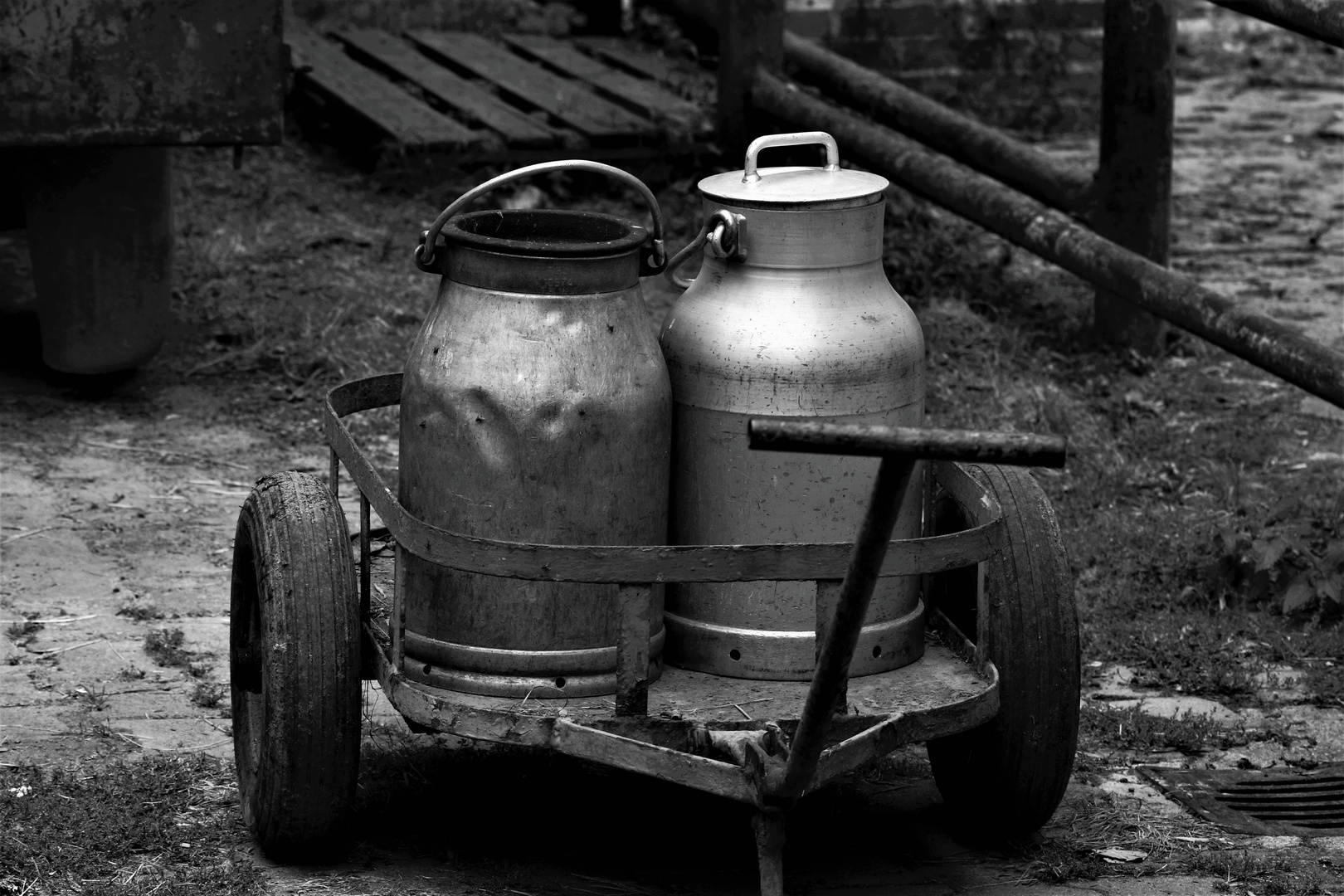 Früher war Milch drinn und jetzt nur noch Wasser