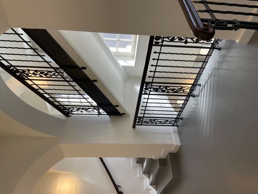 Früher waren die Treppenhäuser noch schön