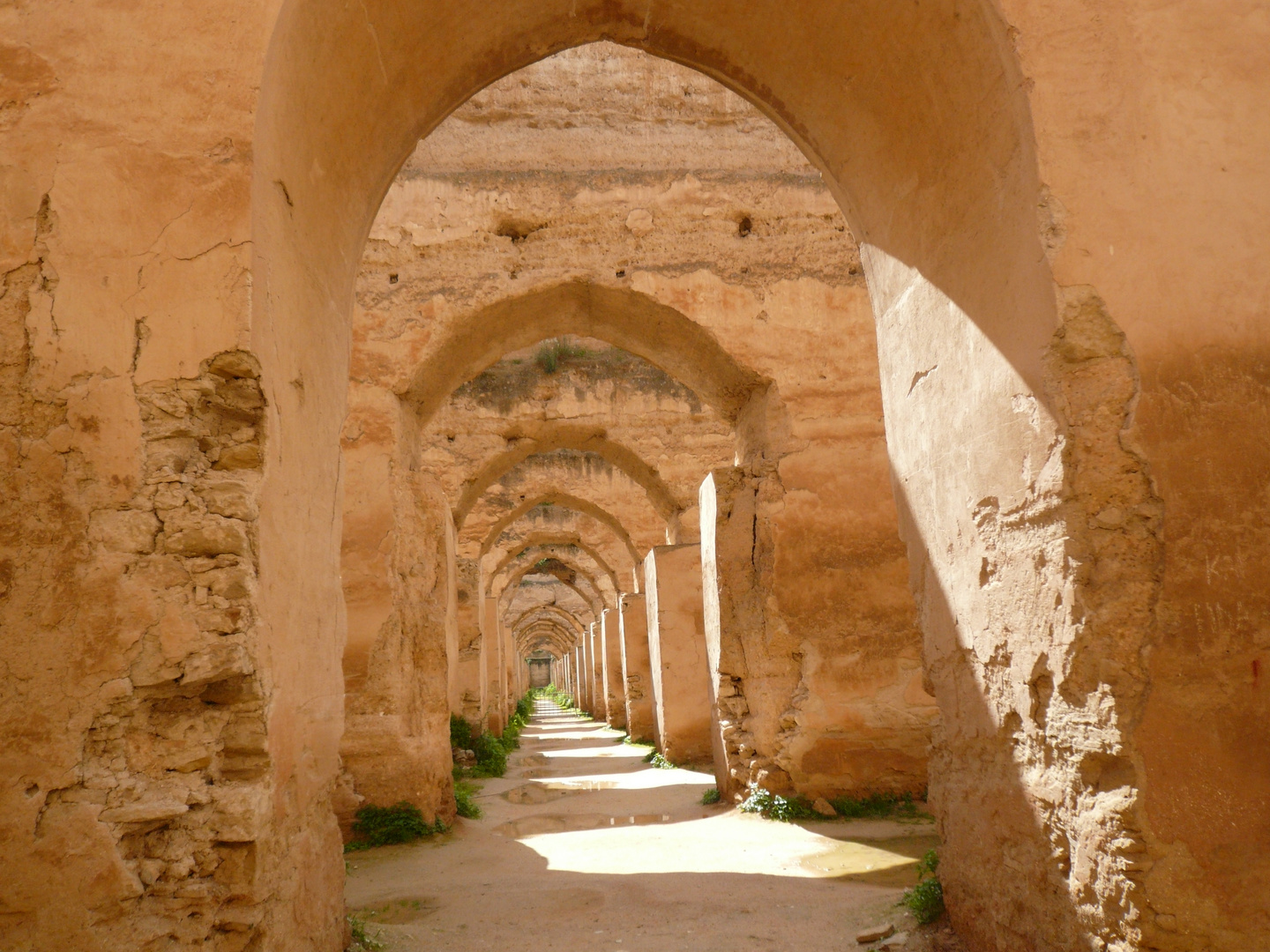 Frühere Pferdeställe in Meknès