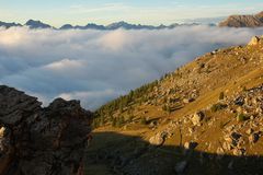 Frühes Erwachen in den Dolomiten