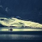 Frühes Morgenlicht am Wägitalersee