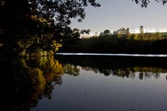 Frühherbst am See