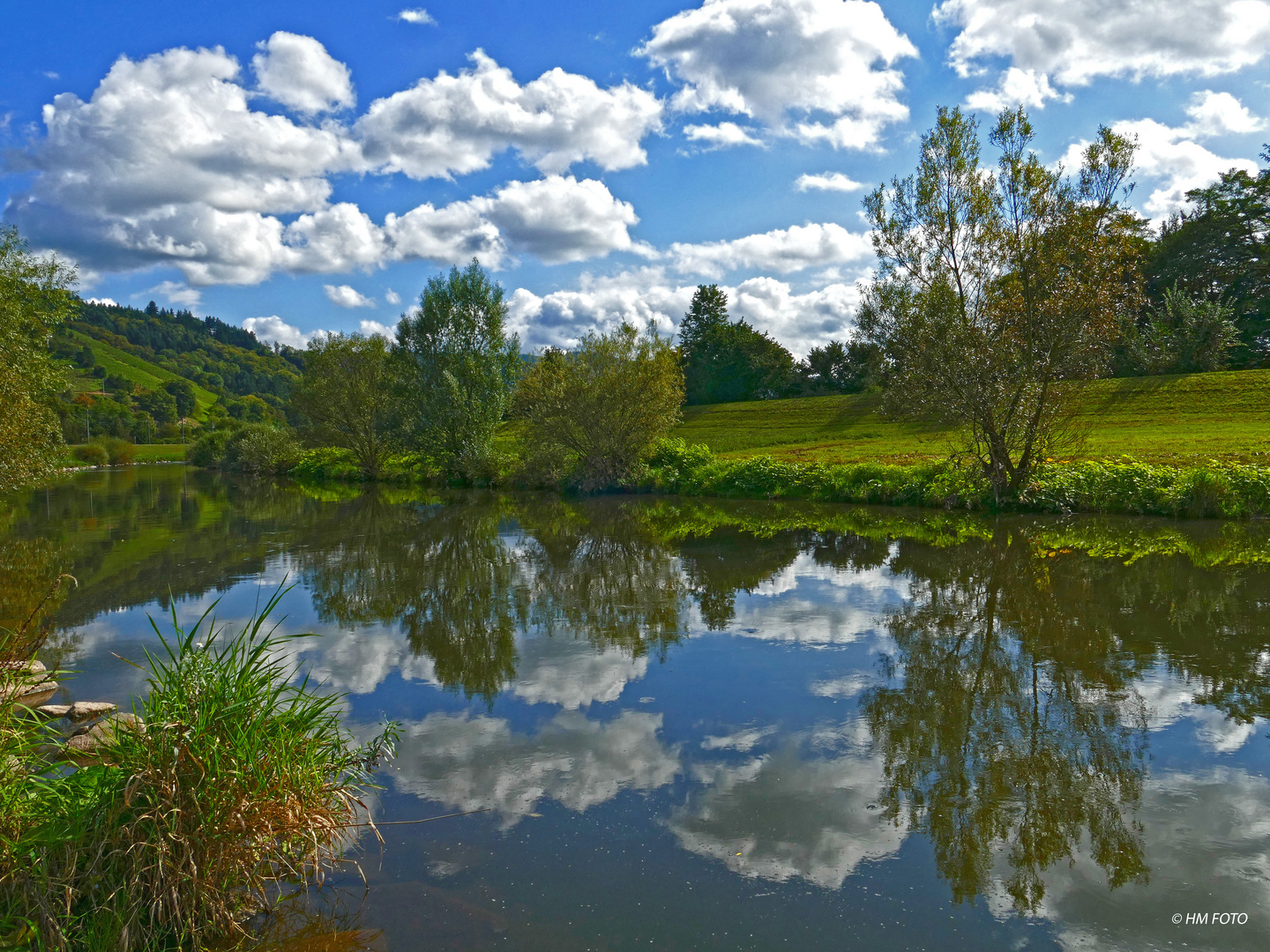 Frühherbst an der Kinzig bei Gengenbach