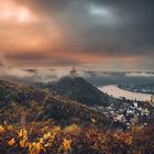 Frühherbst an der Marksburg