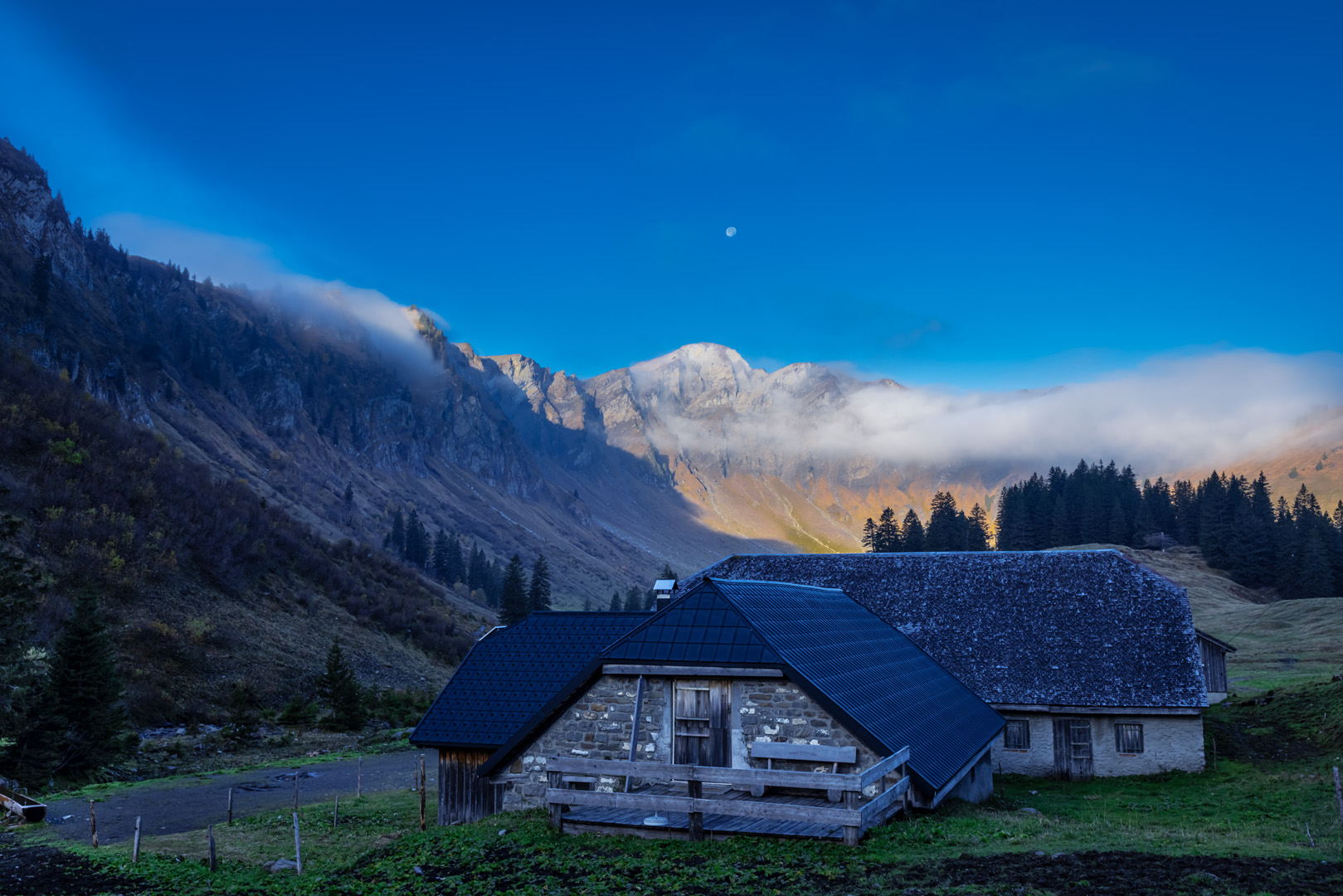 Frühherbst in den Alpen