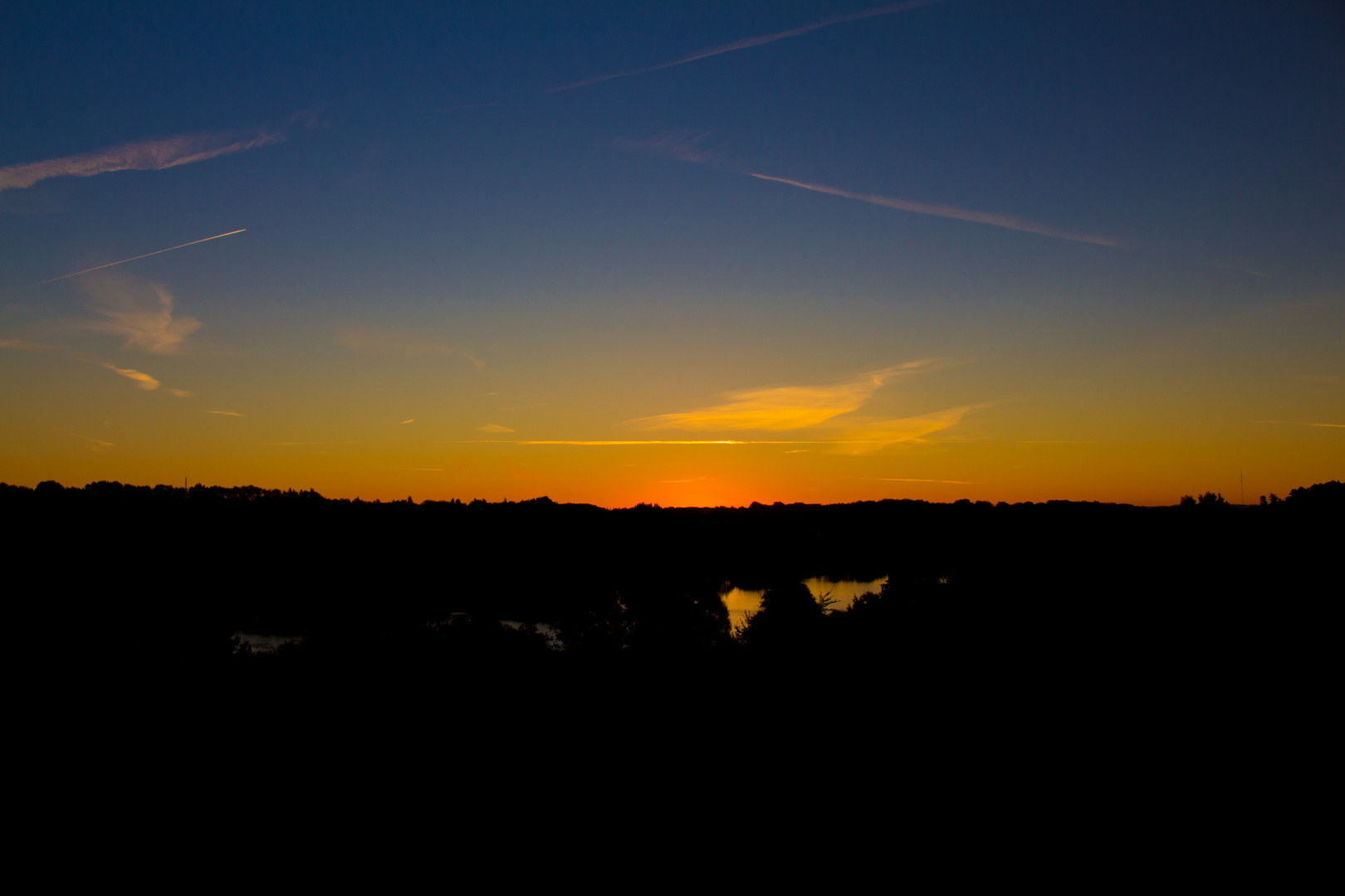 frühherbstlicher Sonnenaufgang