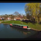 Frühjahr in Hungerford - England