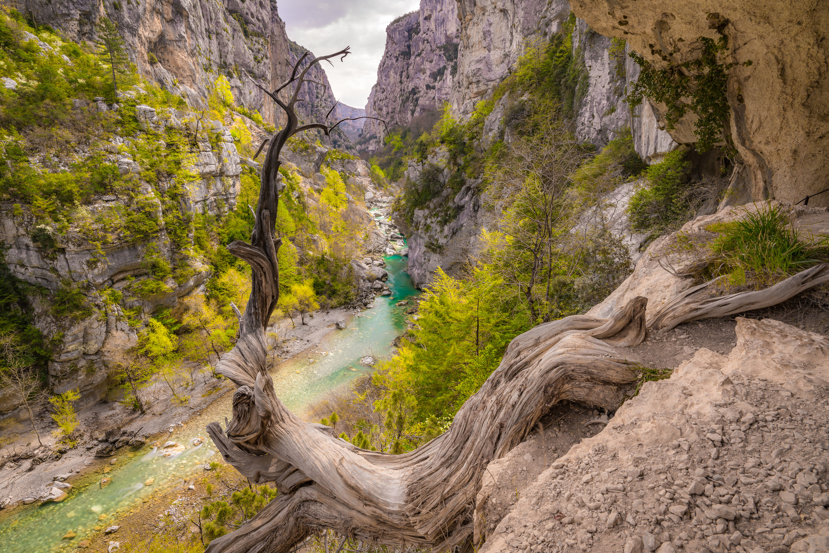 Frühjahr Verdonschlucht