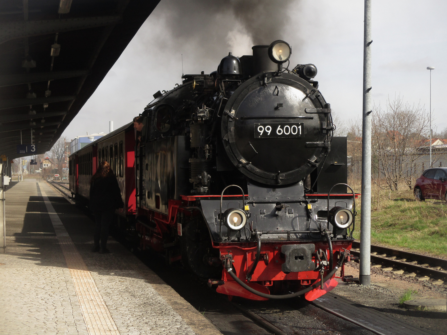 Frühjahrausflug mit der Selketalbahn 5.