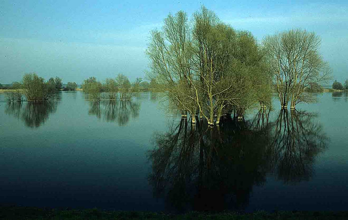 Frühjahrshochwasser