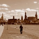 Frühling 2012 in Dresden - SW / Sepia-Bearbeitung