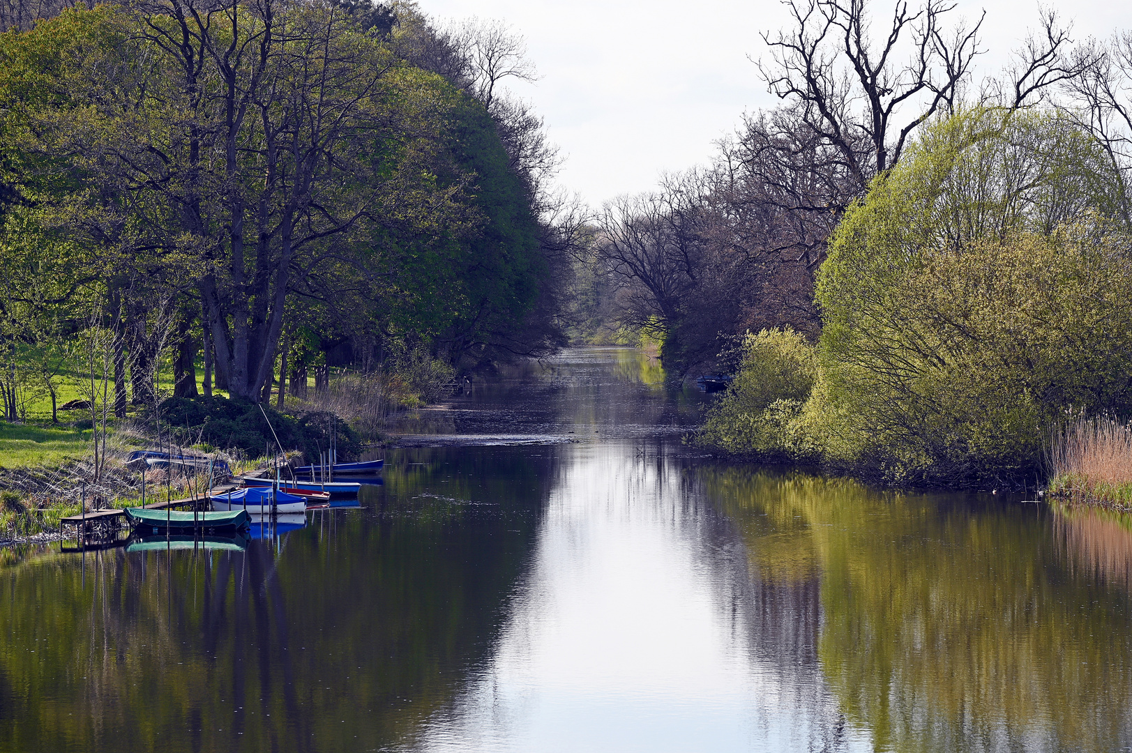 Frühling am alten Eiderkanal bei Kluvensiek