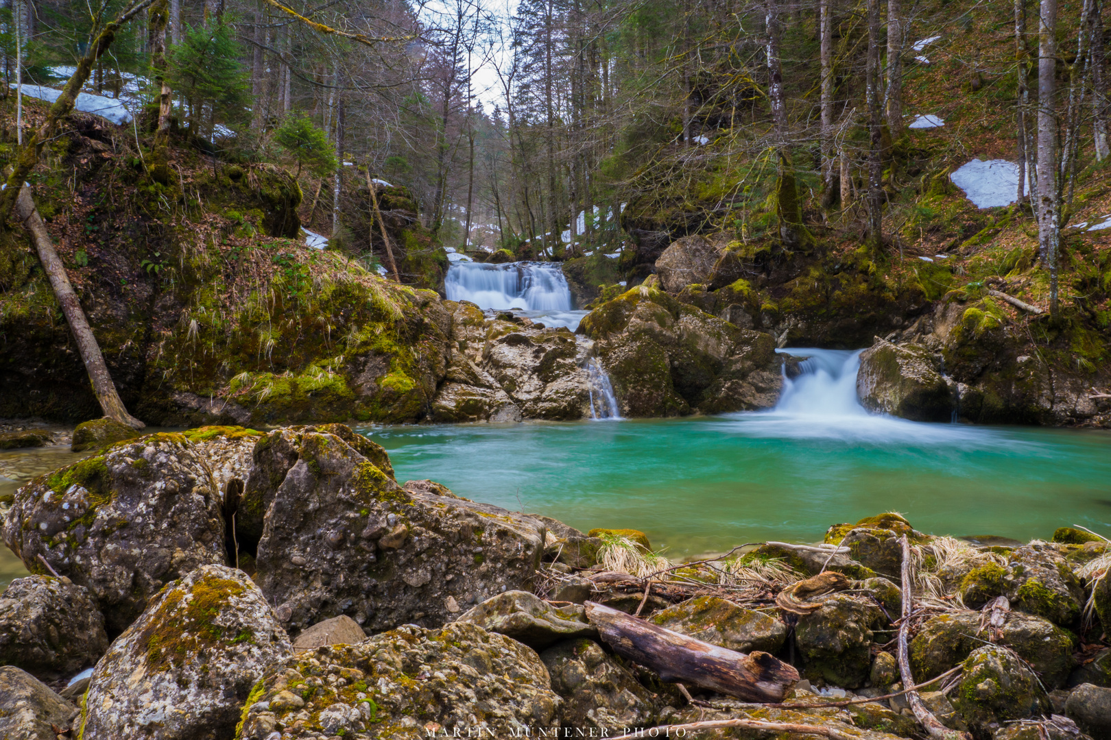 Frühling am Bergbach / Wengibach bei Kaltbrunn