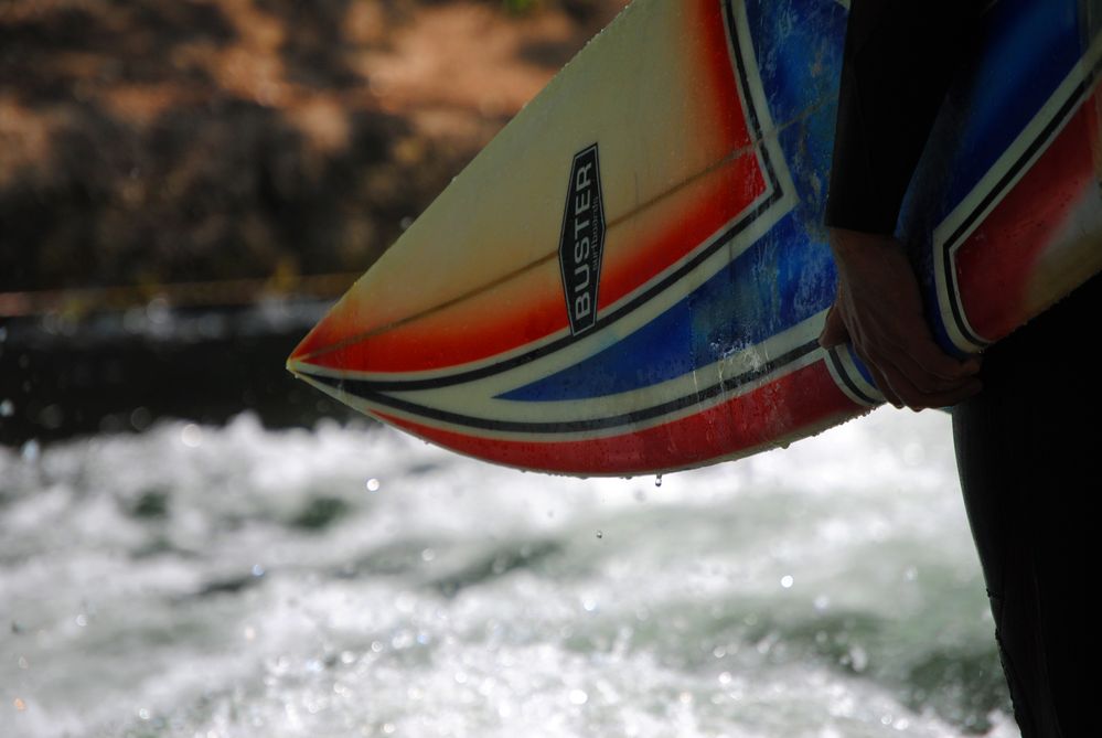 Frühling am Eisbach München... von Anna Gehrmann 