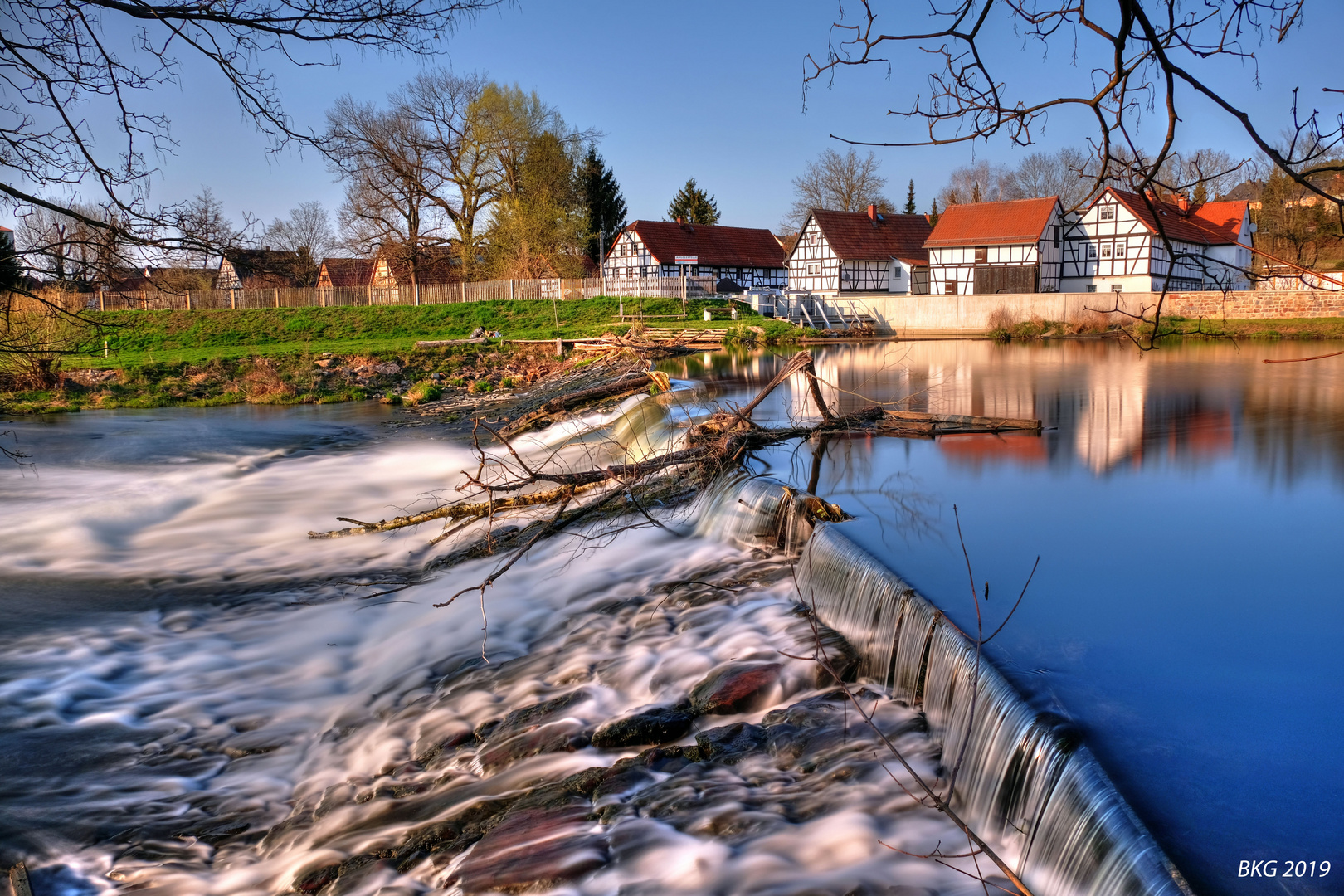 Frühling am Elsterwehr 