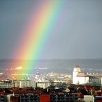 Frühling am Ende des Regenbogens