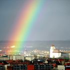 Frühling am Ende des Regenbogens