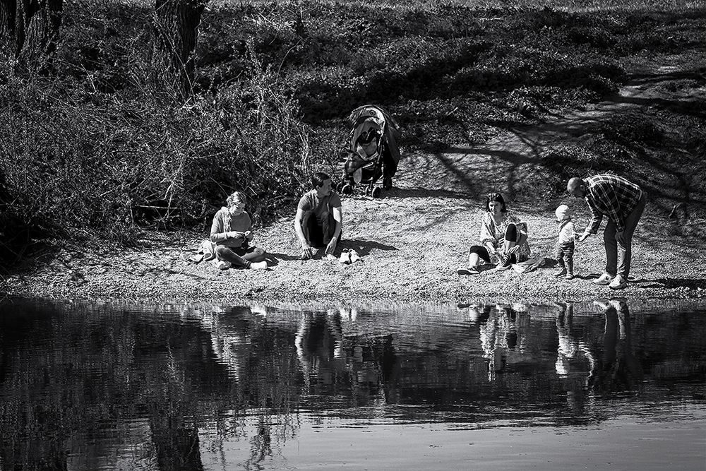 Frühling am Fluss