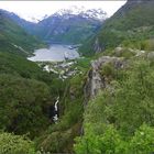 Frühling am Geiranger Fjord