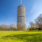 Frühling am Hotelturm