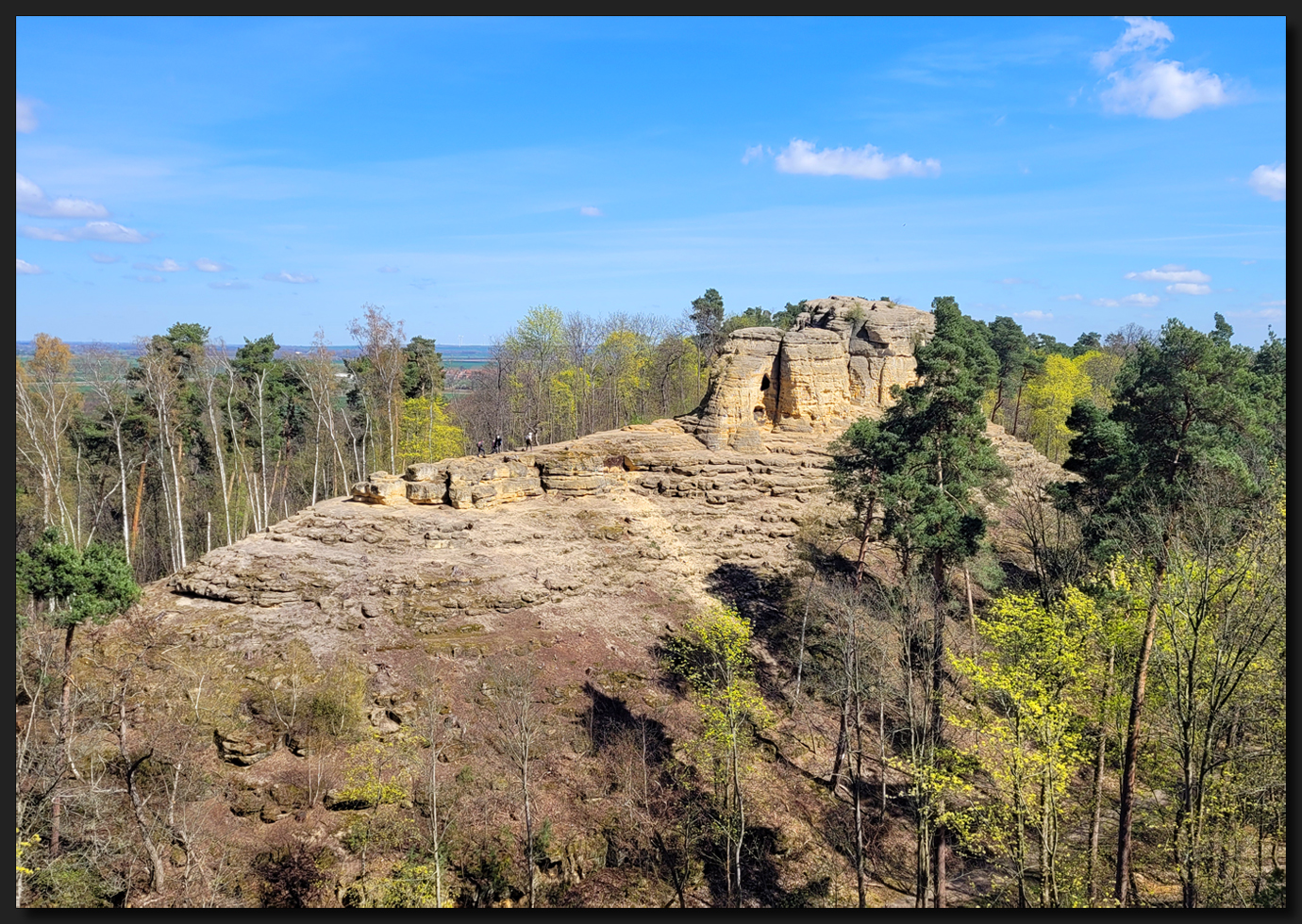 ...Frühling am Klusfelsen...