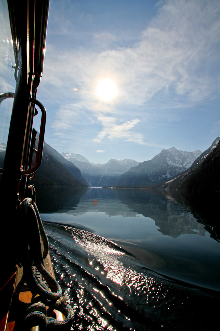 Frühling am Königsee im Berchtesgadener Land