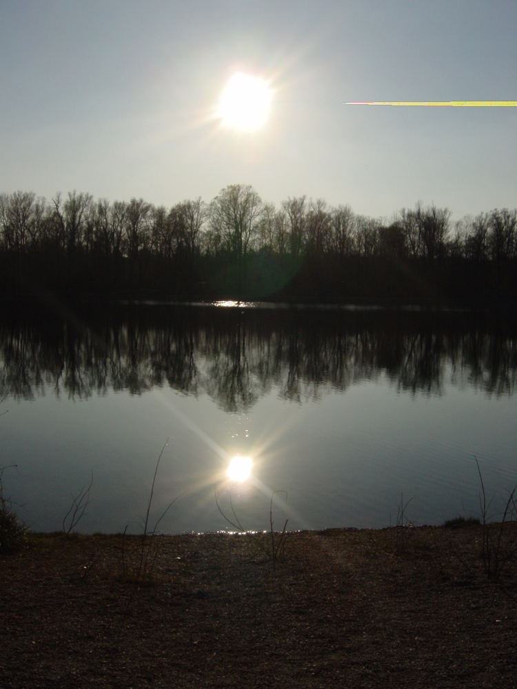 Frühling am Kuhsee in Augsburg