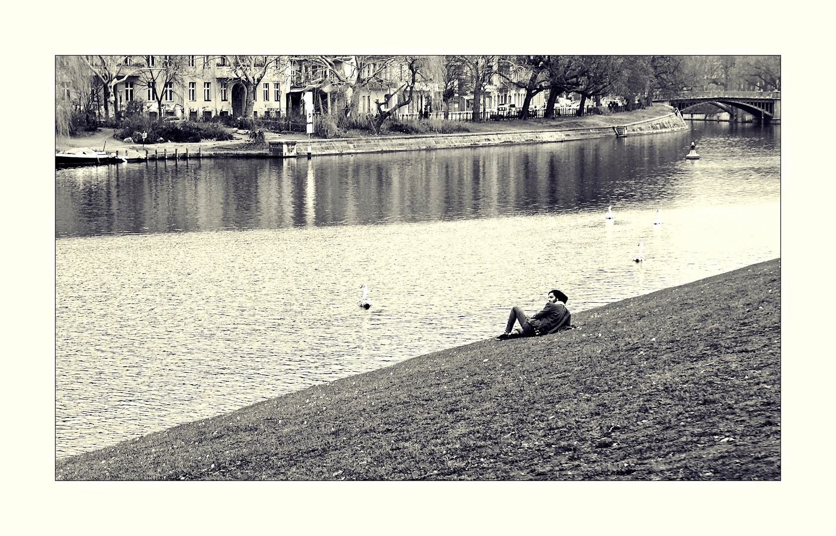 Frühling am Lanwehrkanal