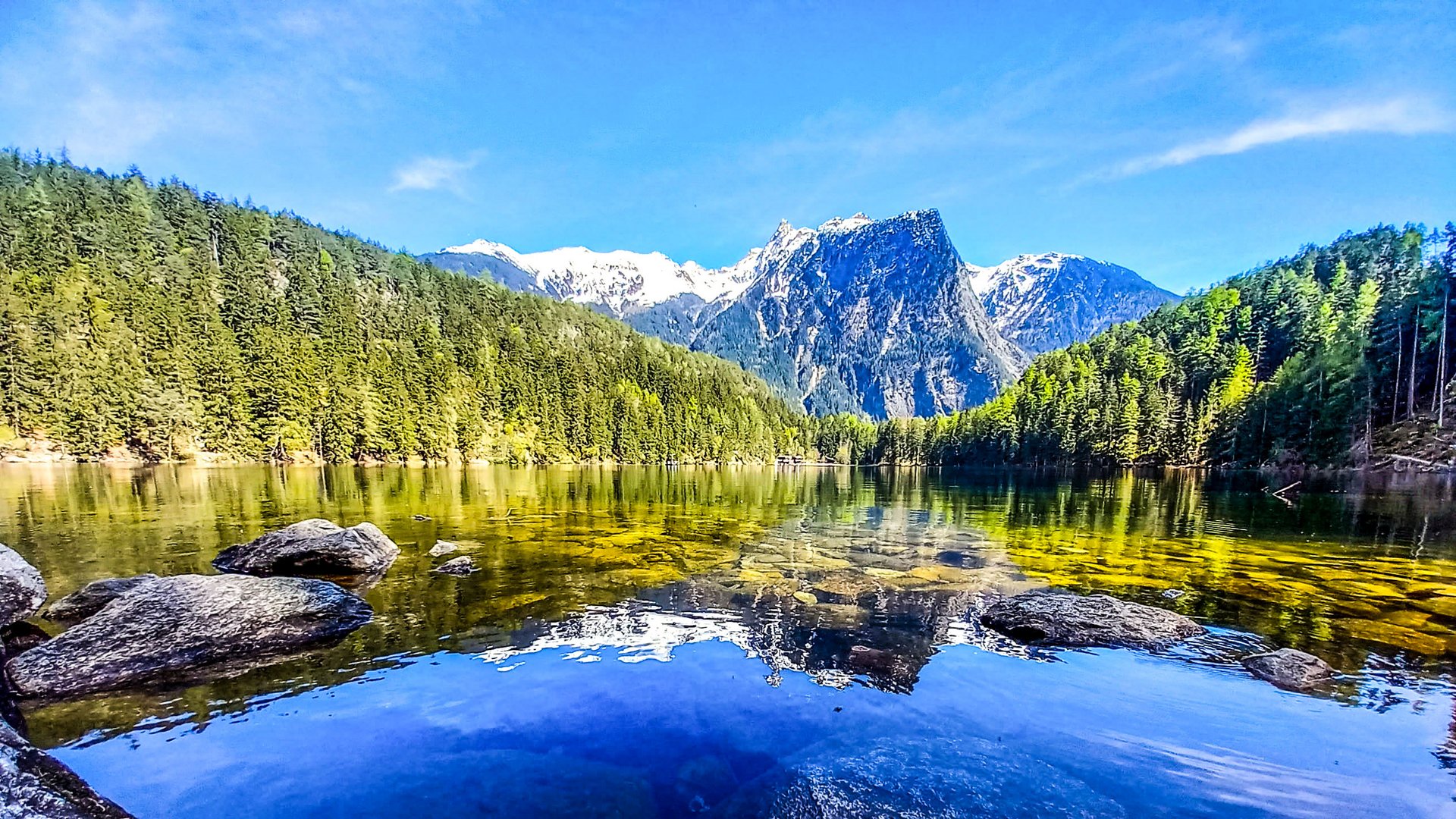 FRÜHLING am PIBURGER SEE * TIROL Natursee PUR