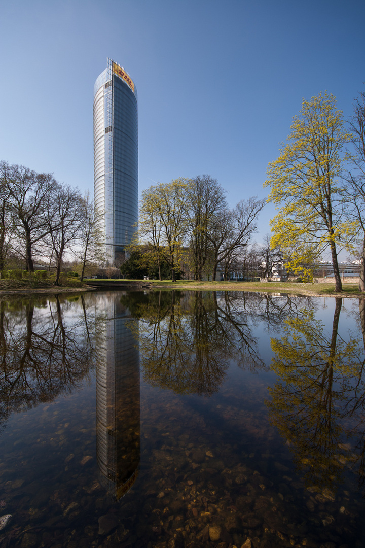 Frühling am Posttower