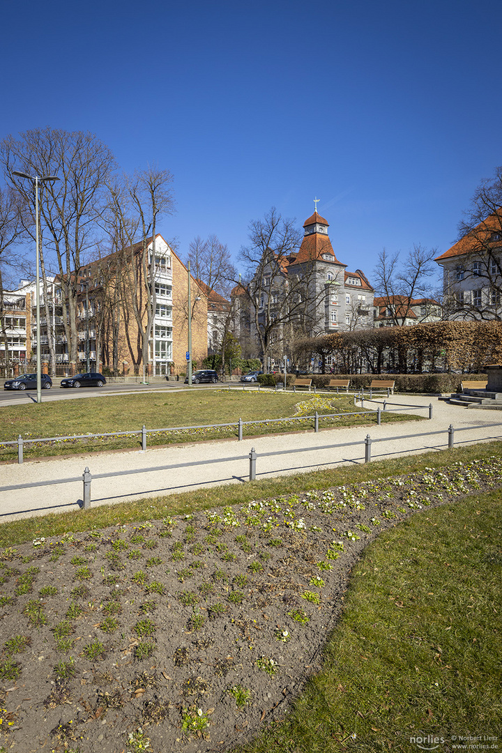 Frühling am Prinzregentenplatz