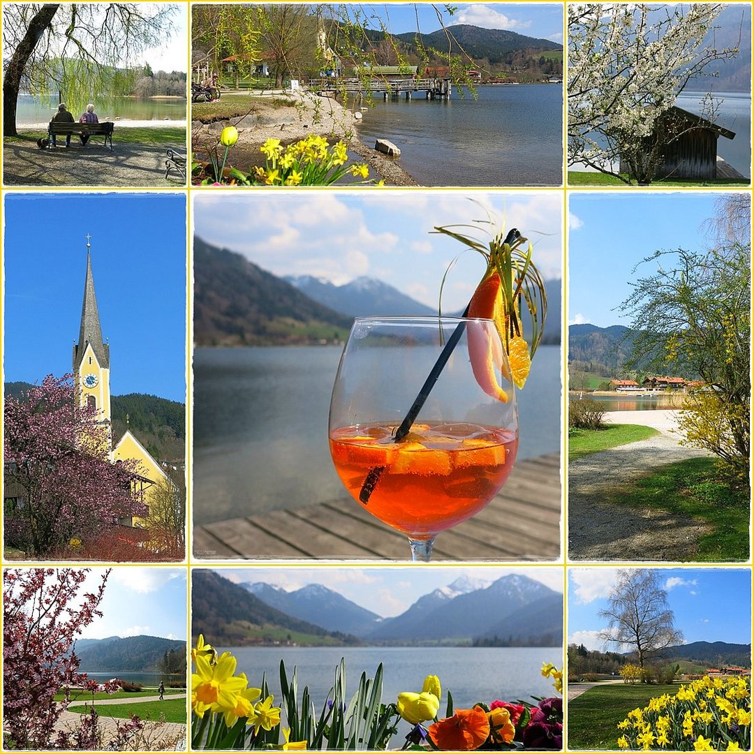 frühling am schliersee