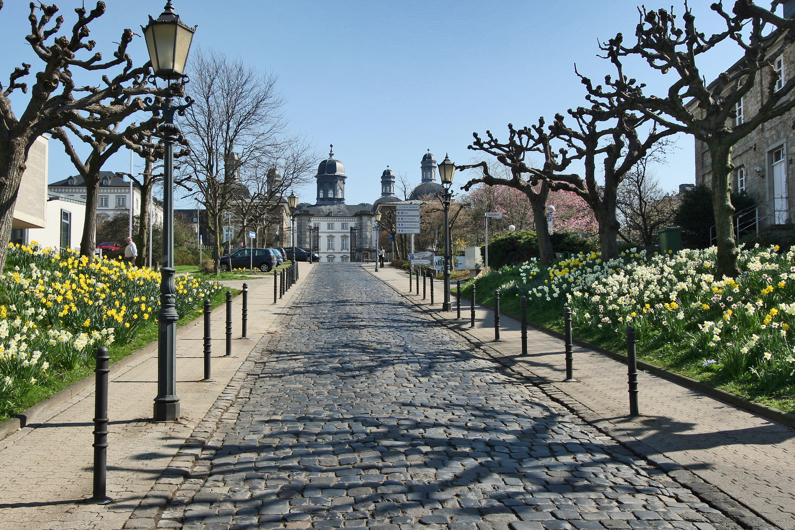 Frühling am Schloss...